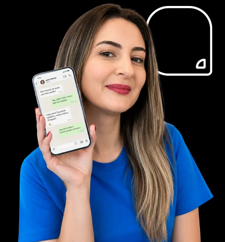 Mockup de celular — antecipação FGTS Meu Consig